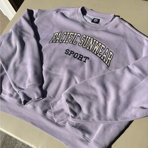 Pacsun Lavender Crewneck Sweatshirt